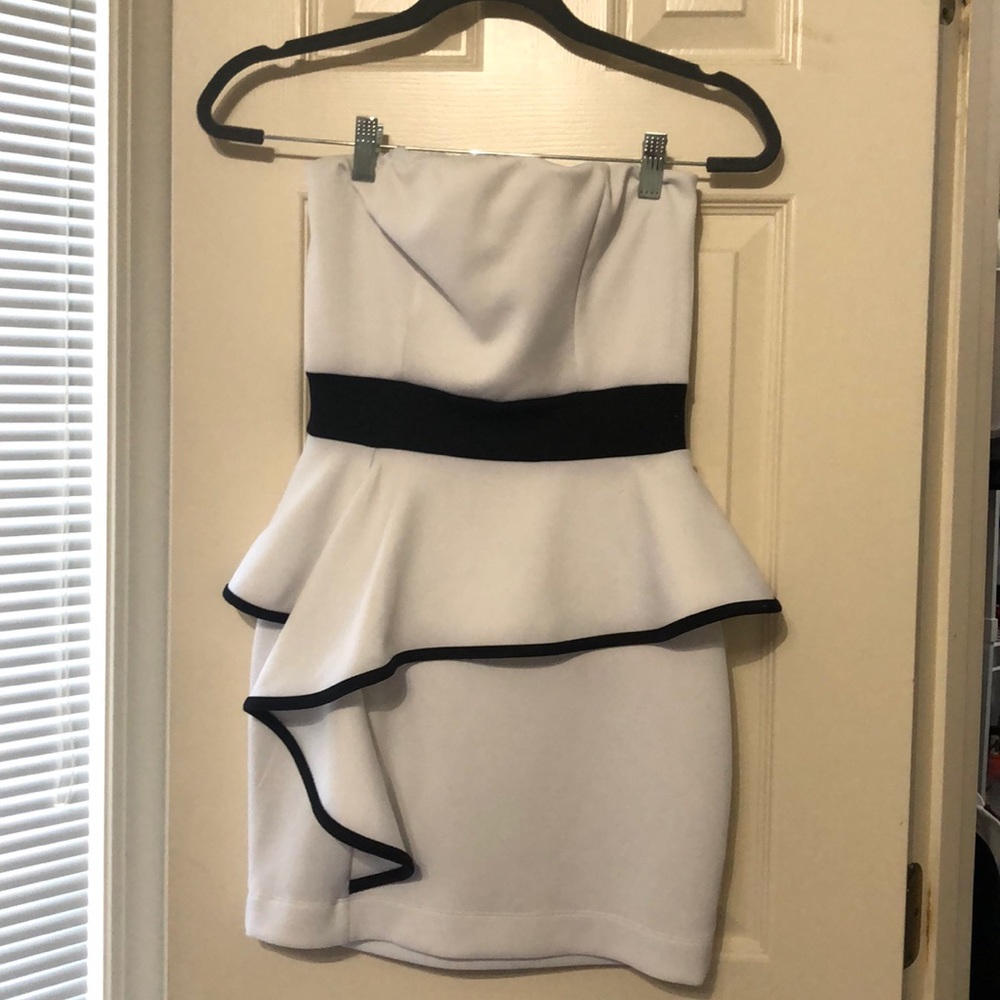 Strapless Evening Dress